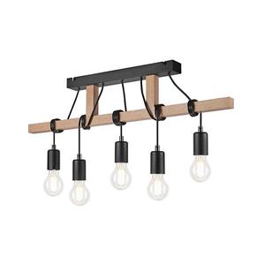 Prisadený luster LEONIDAS 5xE27/60W/230V LM-5.135 DĄB vyobraziť