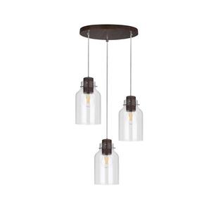 1760376R - Luster na lanku ALESSANDRO 3xE27/60W/230V 1760376R vyobraziť