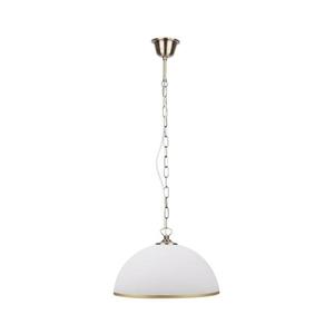 Luster na reťazi SUGAR 1xE27/60W/230V biela/zlatá 31-77752 vyobraziť