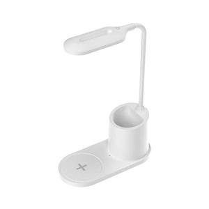 LED Stolná lampa LED/3W/5V s bezdrôtovým nabíjaním biela PDL1930W vyobraziť
