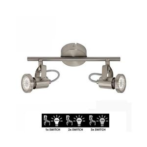 Briloner 2712-022 - LED Stmievateľné bodové svietidlo SEMPLICE 2xGU10/5W/230V 2712-022 vyobraziť