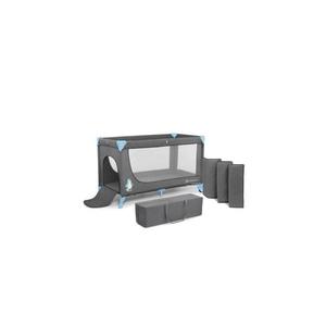 KINDERKRAFT - Cestovná postieľka JOY šedomodrá KKLJOYBLU00000 vyobraziť