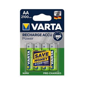 Varta 56706 - 4 ks Nabíjacia batéria ACCU AA NiMH/2100mAh/1, 2V 56706101404 vyobraziť