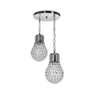 Luster na reťazi 2xE27/60W/230V LM027-2 CR vyobraziť