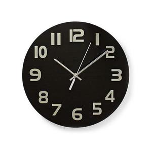 CLWA006GL30BK - Nástenné hodiny 1xAA/1, 5V sklo 30 cm čierna CLWA006GL30BK vyobraziť