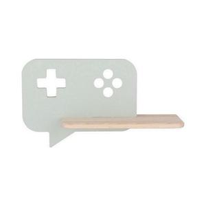 LED Detské nástenné svietidlo s poličkou CONSOLE LED/5W/230V zelená 21-75680 vyobraziť