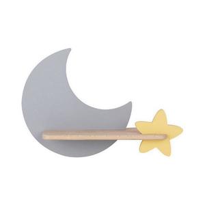 LED Detské nástenné svietidlo s poličkou MOON LED/5W/230V 21-75574 vyobraziť