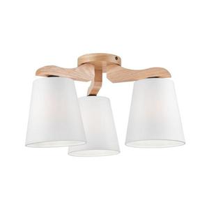 Prisadený luster ANDREA 3xE27/60W/230V dub/biela LM-3.55/B/DĄB vyobraziť