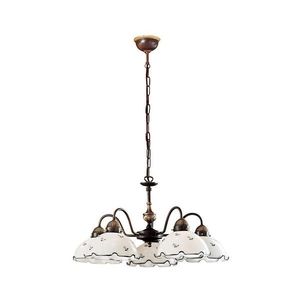 Kolarz 731.85.17 - Luster na reťazi NONNA 5xE27/75W/230V modrá 731.85.17 vyobraziť