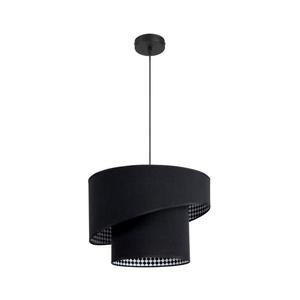 Luster na lanku LORI 1xE27/60W/230V čierna 0223 vyobraziť