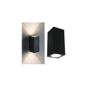 Paulmann 94328 - 2xLED/2, 8W IP44 Vonkajšie nástenné svietidlo FLAME 230V antracit 94328 vyobraziť
