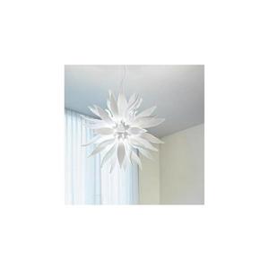 Ideal Lux - LED Luster na lanku LEAVES 12xG9/3W/230V pr. 80 cm biela 112268 vyobraziť