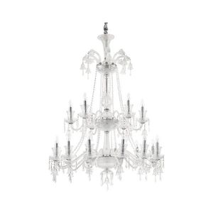 Ideal Lux - Krištáľový luster na reťazi REDENTORE 18xE14/40W/230V pr. 102 cm číra 176291 vyobraziť