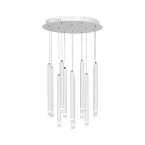 LED Luster na lanku ALBA 12xLED/1W/230V biela ML228 vyobraziť
