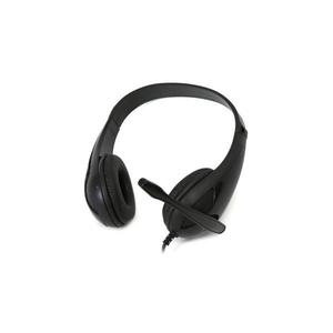 Drôtové slúchadlá s mikrofónom čierna FH4008B vyobraziť