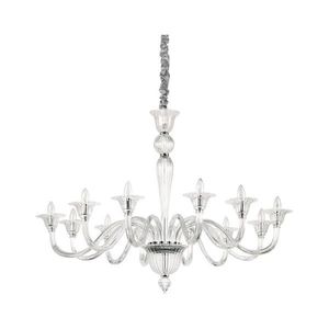 Ideal Lux - Luster na reťazi BRIGITTA 12xE14/40W/230V pr. 120 cm číra 199375 vyobraziť