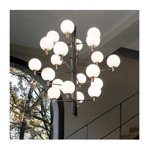 Ideal Lux - LED Luster na lanku COPERNICO 20xG9/3W/230V pr. 86 cm čierna 197333 vyobraziť