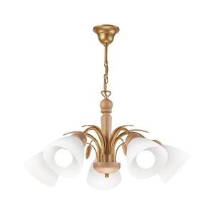 Luster na reťazi TULIPAN 5xE27/60W/230V dub LM-5.24 OAK vyobraziť