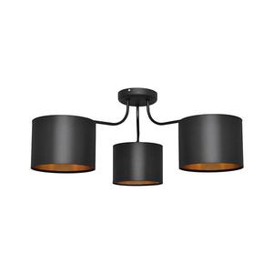 Luster prisadený ALBA 3xE27/15W/230V čierna/zlatá P-2015/3 BK+GO vyobraziť