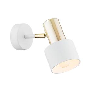 Argon 4264 - Nástenné bodové svietidlo DORIA 1xE27/15W/230V biela/mosadz 4264 vyobraziť