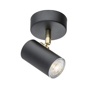 Argon 4210 - Stropné bodové svietidlo LAGOS 1xGU10/5W/230V čierna/mosadz 4210 vyobraziť