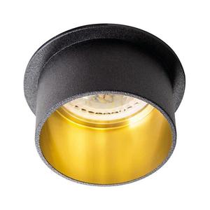 27322 - Podhľadové svietidlo SPAG GU10/35W čierna/zlatá 27322 vyobraziť