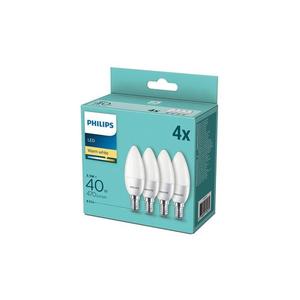 SADA 4x LED Žiarovka Philips E14/5, 5W/230V 2700K 8718699718275 vyobraziť