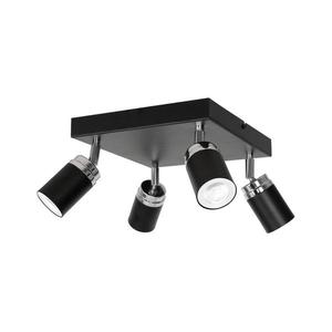 Bodové svietidlo RENO 4xGU10/8W/230V čierna/chróm 5148 vyobraziť