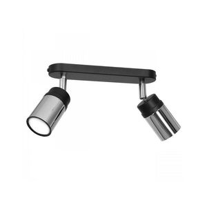 Bodové svietidlo NEST 2xGU10/8W/230V čierna/chróm 1789 vyobraziť