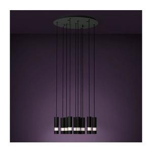 Eglo 39708 - LED Luster na lanku BERNABETA 10xGU10/4, 6W/230V čierna 39708 vyobraziť