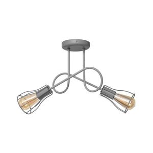 Prisadený luster OXFORD 2xE27/15W/230V šedá W-2016/2K GR vyobraziť