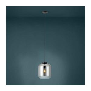 Eglo 39673 - Luster na lanku BULCIAGO 1xE27/40W/230V pr. 25 cm dymová 39673 vyobraziť