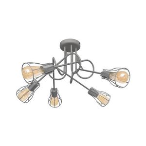 Prisadený luster OXFORD 5xE27/15W/230V šedá W-2016/5K GR vyobraziť