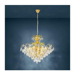 Eglo 39606 - Luster na reťazi FENOULLET 9xE14/25W/230V zlatá 39606 vyobraziť