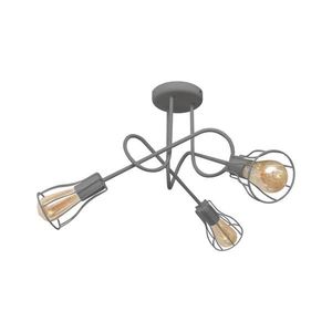 Prisadený luster OXFORD 3xE27/15W/230V šedá W-2016/3K GR vyobraziť