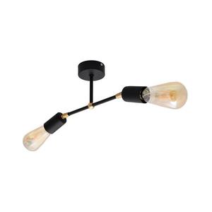 Prisadený luster ROSETTE 2xE27/15W/230V čierna/zlatá W-P 1925/2 BK+GO vyobraziť