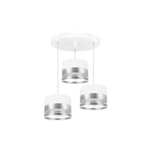 Luster na lanku MILO 3xE27/60W/230V strieborná 0338 vyobraziť