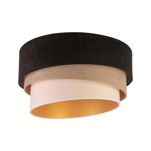 - Stropné svietidlo DEVON 1xE27/40W/230V pr. 45 cm čierna/béžová 8017 vyobraziť