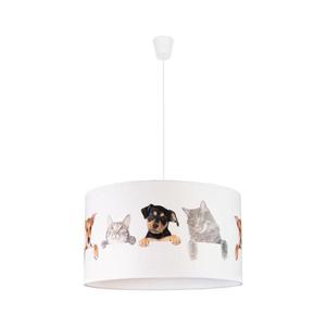 - Detský luster na lanku PRINT M 1xE27/40W/230V pr. 35 cm zvieratá 80924 vyobraziť