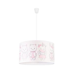 - Detský luster na lanku PRINT M 1xE27/40W/230V pr. 35 cm zvieratká 80993 vyobraziť