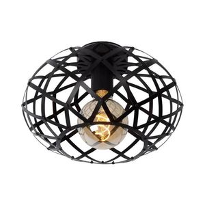 Lucide 21117/30/30 - Stropné svietidlo WOLFRAM 1xE27/40W/230V čierna 21117/30/30 vyobraziť