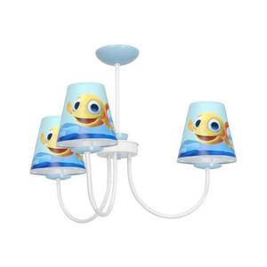 Detský luster na tyči FISH 3xE14/40W/230V MLP6809 vyobraziť