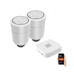NEO 07732B - SADA 2x Termostatická hlavica + BRIDGE PRO v2 2xAA/3V Tuya 07732B vyobraziť