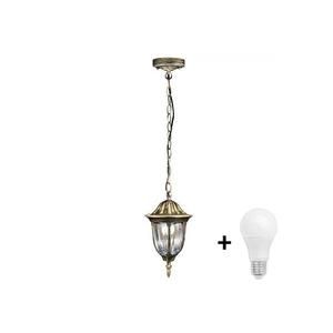 LED vonkajší luster FLORENCJA 1xE27/10W/230V IP43 SA0391+WJ0026 vyobraziť