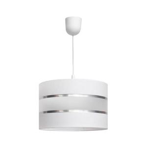 Luster na lanku HELEN 1xE27/15W/230V biela W-0803/1 WT+SL+MAT vyobraziť