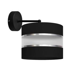 Nástenné svietidlo HELEN 1xE27/15W/230V čierna KK-0801/1 BK+SL+MAT vyobraziť