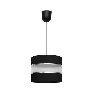 Luster na lanku HELEN 1xE27/15W/230V čierna W-0801/1 BK+SL+MAT vyobraziť