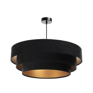 Luster na lanku TRINITI 1xE27/60W/230V čierna/zlatá 050-009-60 vyobraziť