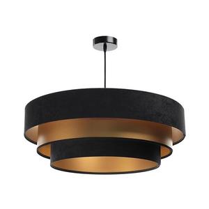 Luster na lanku TRINITI 1xE27/60W/230V čierna/zlatá 050-072-60 vyobraziť