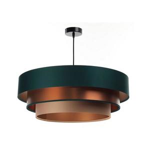 Luster na lanku TRINITI 1xE27/60W/230V zelená/meď 050-084-60 vyobraziť